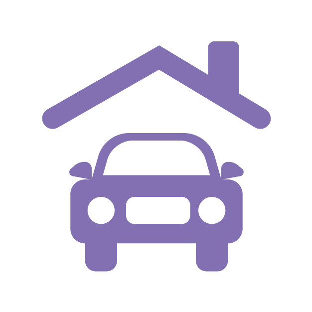 home and auto insurance icon