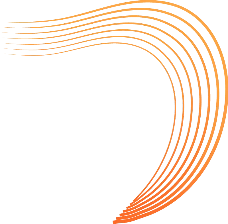 orange lines design