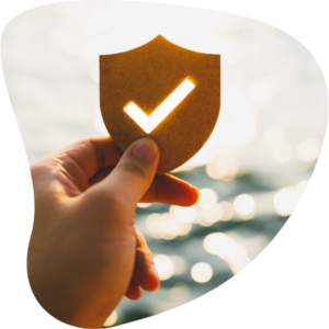 HRA image of hand holding insurance symbol