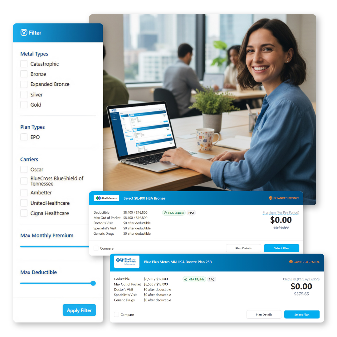 BEN360 employee enrollment